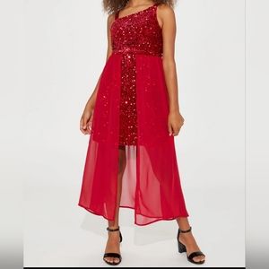 Mini Glitter Girl Sleeveless Dress